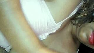 indian step mom makes son cum with handjob milf best handjob