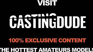 Skinny Latina Teen 18+ POV Casting Blowjob Her Way Up To Success, Teasing With Her Petite Body And Wet Pussy