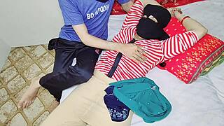 indian muslim wife chats dirty in hindi while husband fucks her tight pussy so hard