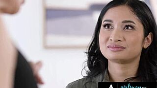 Girlsway - Kinky Secretary Avery Black Strap-On Fucks Horny Boss Helena Locke At The Office