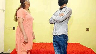 desi indian bhabhi getting fucked hard doggystyle with hindi moans