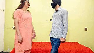 desi indian bhabhi getting fucked hard doggystyle with hindi moans