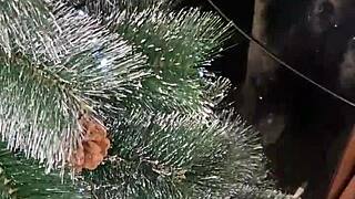 i showed my step sister her christmas costume and she gave me her holes as a gift