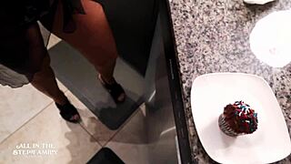 Step Mom Gets Back At Cheating Hubby By Fucking Step Son ~ All In The Step Family ~ Kymber Leigh