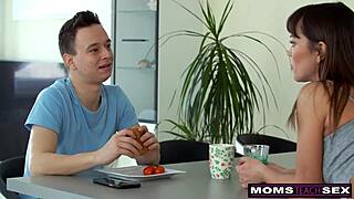 Lusty Milf Alyssa Reece Trains Virgin Stepson
