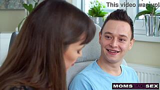 Lusty Milf Alyssa Reece Trains Virgin Stepson