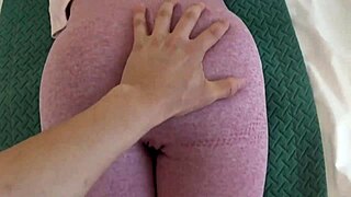 Young Man Fucks Gorgeous Stepmother After Morning Workout in Iranian Home