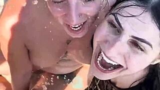 Kaitlyn Katsaros enjoys holidays in Barcelona with friends and adventures