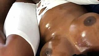 imagine passionate homemade fucking on sala day with big black cock and moaning