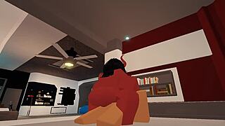 Getting fucked by a random guy in Roblox! My first video 😍