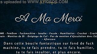 French dirty talk JOI femdom audio ASMR at my mercy