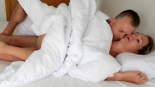 amateur couple, why not have romantic morning sex with monster cock?