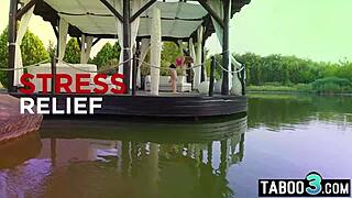 Flexible blonde anal lover teen kira thorn. She relieves stress with dick licking and fucking.