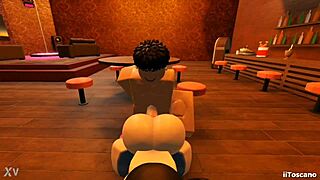 I fucked her in the bar, that big-ass slut taking my monster cock POV