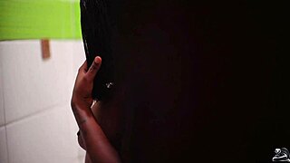 Sexy Bitch Feels Desire After Catching Black Dude Peeping