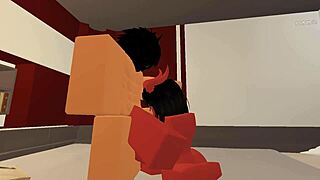 Getting fucked by a random guy in Roblox! My first video 😍