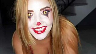 Agatha Vega Dressed as Creepy Clown Gets Fucked Hard by Christian Clay