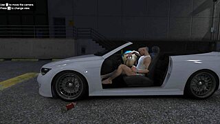 Player in GTA 5 Gets Prostitute Hooker Service. Car Scene Intensifies.