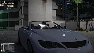 Player in GTA 5 Gets Prostitute Hooker Service. Car Scene Intensifies.