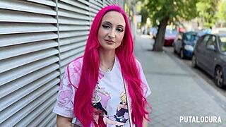 putalocura catches busty geek victoria arias in hot contest