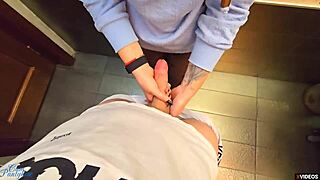 Stranger stained my pantyhose in restaurant toilet.