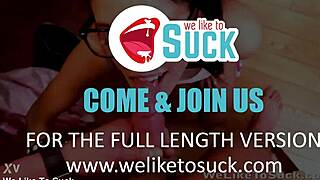 glasses splattered with hot cum