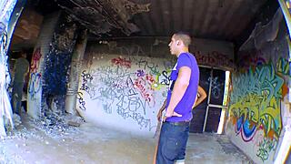 Woman fucks fishing guys outdoors.