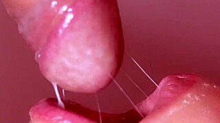Want to see this close up blowjob with cum in mouth?
