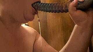 Bbw Gags And Pukes On Monster Dildo For 15 Minutes