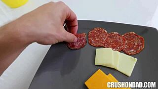 Quiet girl hazel heart surrenders all holes to krystal sparks and billy boston 😈