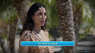 Step Siblings Keira Croft & Lucky Fate Secretly Fuck In Bedroom