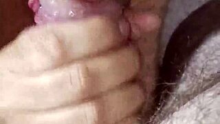 Korean wife sucks cock in close-up, it's so cute and homemade