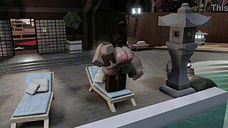 Fucked My Milf Latino Teacher At The Pool Roblox Porn