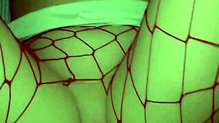 Soft Petite Redhead's Pussy Devours Monster Dildo Part 1