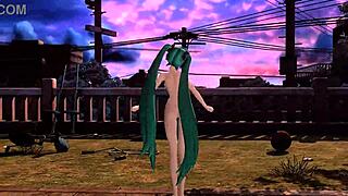 Hatsune Miku Solitary Envy Project Diva Nude Mod Full Nude
