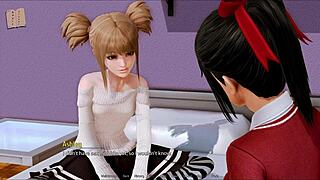 harem hotel 18 game in a hotel setting