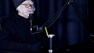 A fat milf couple engages in cuckold domination with a teen in a public outdoor game, featuring handjob and orgasm on sheer red lingerie