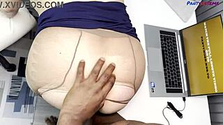 mature blonde krayana gets her ass fucked by black cock in doggystyle