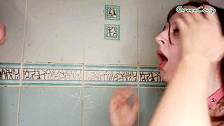 She takes a deep throat fuck and swallows cum