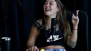 A fat milf couple engages in cuckold domination with a teen in a public outdoor game, featuring handjob and orgasm on sheer red lingerie