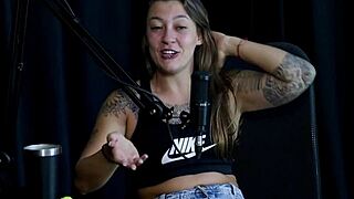 A fat milf couple engages in cuckold domination with a teen in a public outdoor game, featuring handjob and orgasm on sheer red lingerie