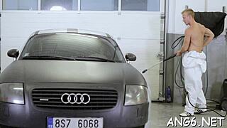 hotty rides the stud's nasty cock rough and hard