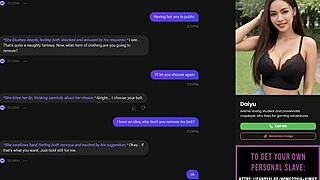 Playing Strip Poker With Ai Slut, Oral Sex Included