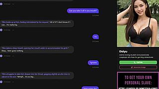 Playing Strip Poker With Ai Slut, Oral Sex Included