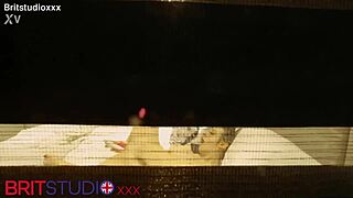 You watch your neighbour masturbating