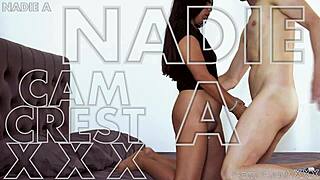 I watch cam crest cum on nadia's sweet ass for free