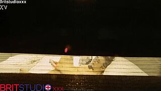 You watch your neighbour masturbating