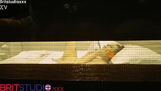 You watch your neighbour masturbating