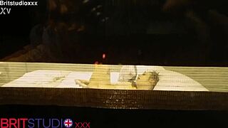 You watch your neighbour masturbating