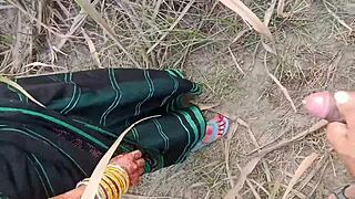 Indian Desi Village Outdoor Public Pissing